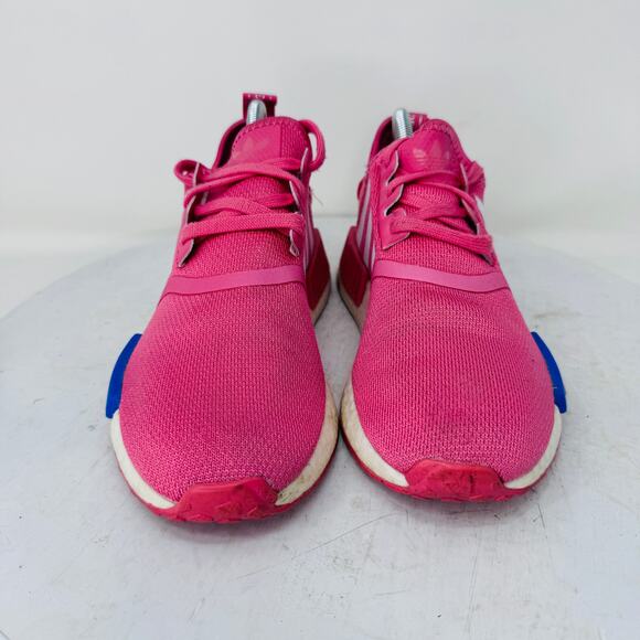 Adidas NMD R1 Running Shoes Sneakers Lace Up Low Top FX7073 Pink Womens Size 7.5 - Picture 3 of 10